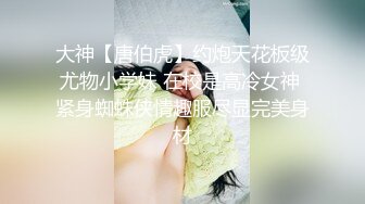 大神【唐伯虎】约炮天花板级尤物小学妹 在校是高冷女神 紧身蜘蛛侠情趣服尽显完美身材