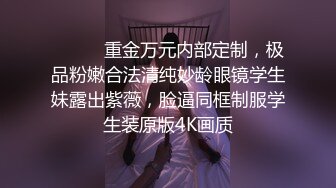 ⚫️⚫️重金万元内部定制，极品粉嫩合法清纯妙龄眼镜学生妹露出紫薇，脸逼同框制服学生装原版4K画质