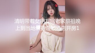  黑丝大奶伪娘 喂小奶狗吃仙棒 爆菊花 插的小奶狗哼哈不停