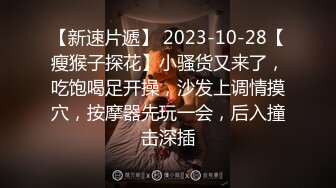 【新速片遞】 2023-10-28【瘦猴子探花】小骚货又来了，吃饱喝足开操，沙发上调情摸穴，按摩器先玩一会，后入撞击深插